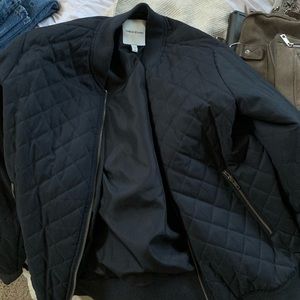 Navy Blue puffer jacket